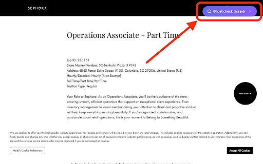 Subspace Ghost Job Scanner :: Scan any job posting for ghost job signals. One click to check if a job is real before you apply.