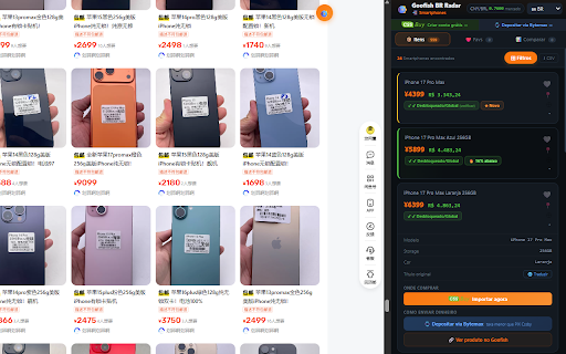 Import Radar :: Filter & monitor Goofish (Xianyu) — compatibility check, price tracking, seller favorites and alerts for international buyers.