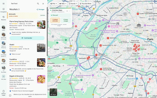 Chainless Maps :: Dims chain businesses in Google Maps results so independent places stand out.