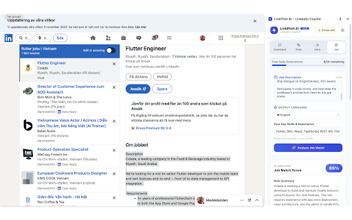 LinkPilot AI - LinkedIn Copilot :: AI-powered writing assistant, connection intro generator, and job match analyzer for LinkedIn.