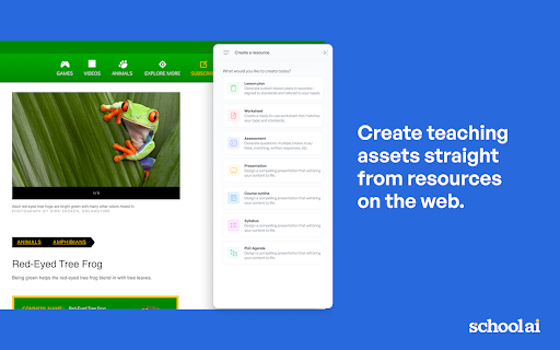 SchoolAI :: Educational AI platform for educators to create quality materials for students. COPPA & FERPA compliant.