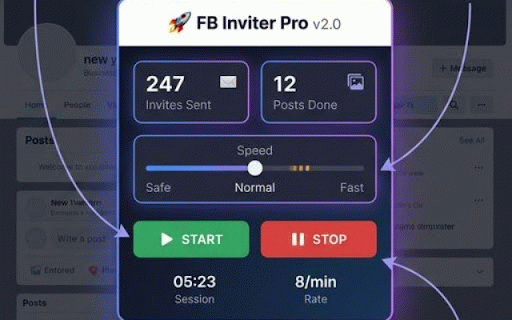 FB Inviter Pro :: Automatically invite post likers to follow your Facebook page - Fast & Easy