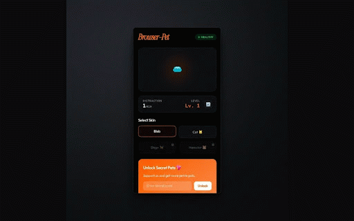 Browser-Pet :: Adorable Chibi Pixel Pets that live in your browser and grow with you.