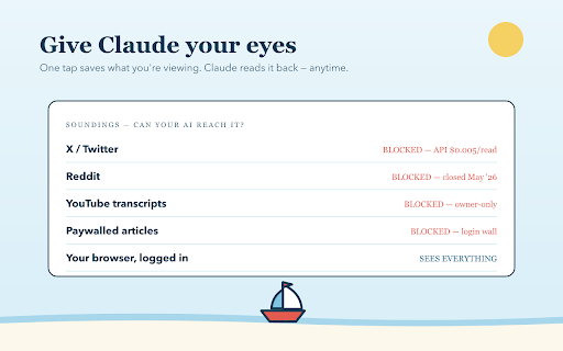 Skiff — save to Claude :: Save web content to your Skiff library for Claude.