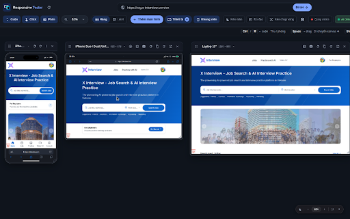 Responsive Tester - Multi-Screen Simulator :: Test responsive websites on multiple mobile, tablet & desktop screens. Real-time sync for scroll, click & form inputs.