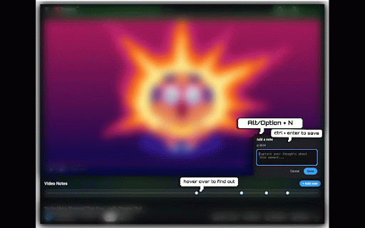 Video Notes — Timestamped YouTube Notes :: Take notes while watching youtube videos.