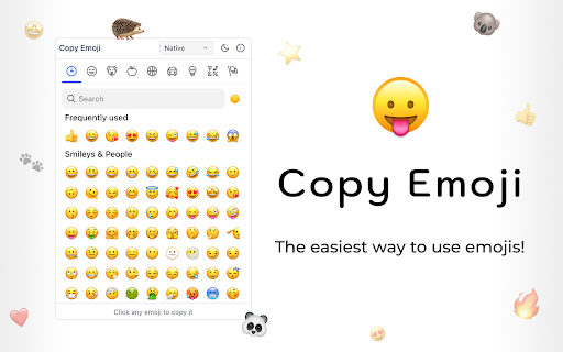 Copy Emoji: Emoji Keyboard, Emoji List & Instant Copy :: Fast emoji keyboard, emoji list, and instant emoji search. Quickly browse the emoji list, search, and copy emoji to clipboard.