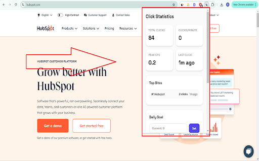 Click Counter Pro :: Track your clicks across websites with detailed statistics, goals, and analytics. Monitor website usage and improve productivity.