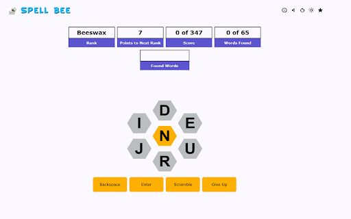 Spell Bee :: Spell Bee Game.