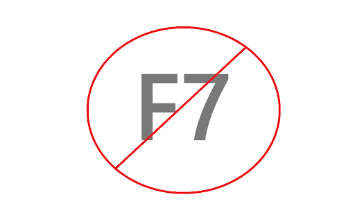 Disable F7 :: Disable F7