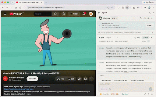Lingoak :: Read, ask, and learn from useful context anywhere on the web.
