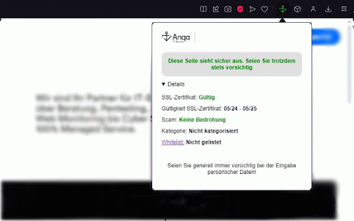 Anqa Detector :: Phishing Detector