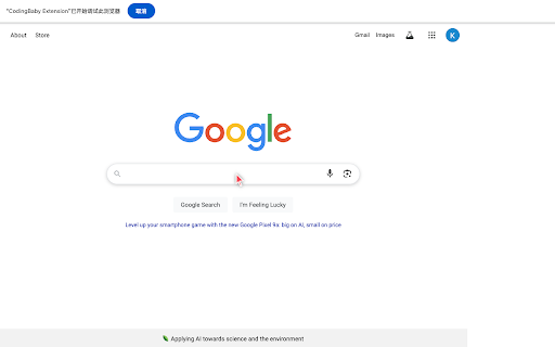 CodingBaby Extension :: Browser control extension for CodingBaby
