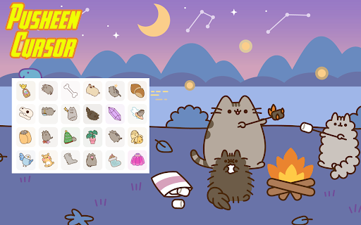 Pusheen Cursor - Custom Kawaii Cursor for Chrome :: Add a dash of cuteness with the Pusheen cursor. Perfect for fans of cozy cats!