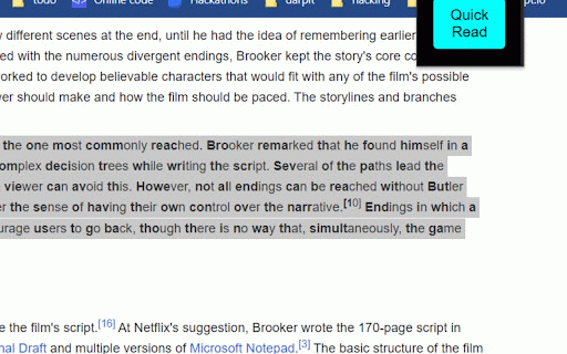 Bionic Readable :: Convert selected text into bionic readable format.