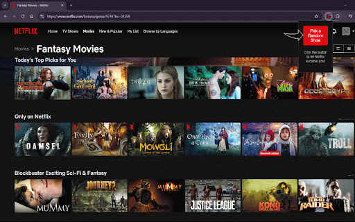 NetFlicks – Random Netflix Movie & Show Picker :: Pick a random Netflix movie or show!