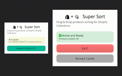 Super Sort - Shopify Product Sorter :: Drag & Drop products sorting for Shopify Collections with tag filtering
