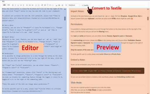 Redmine Markdown Preview & Converter :: Adds a side-by-side GitHub-style Markdown preview to legacy Redmine editors.