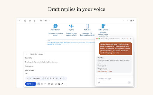Asyde :: Chat with any page or email — draft replies, summarize, and pull out what matters.
