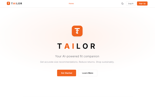 Shop-With-Tailor :: AI-powered size recommendations