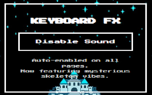 Undertype :: Bring your keyboard to life with retro game sounds! Inspired by Undertale and quirky RPGs. Now with volume control!