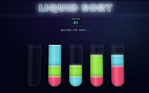 Liquid Sort Pro - 3D Puzzle Game :: Sort colorful liquids in test tubes with stunning 3D effects. Relaxing puzzle game perfect for quick mental breaks!
