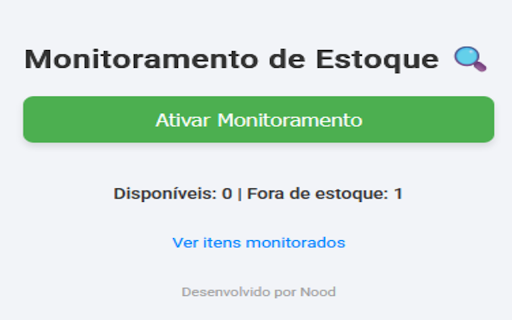 Monitoramento de Estoque :: Monitore a disponibilidade de produtos e receba alertas.