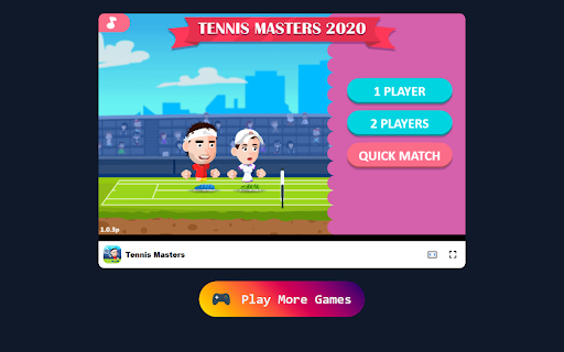 Tennis Masters Game - Challenge friends or the computer in 2-player mode! :: Experience thrilling tennis action in your browser with intuitive controls and offline play!
