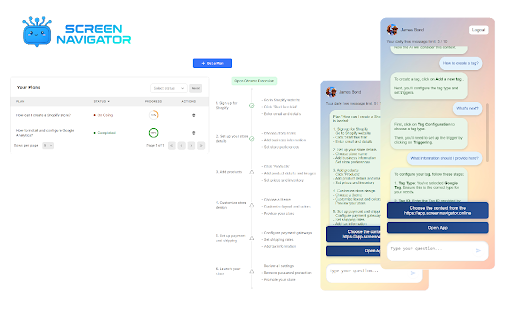 Screen Navigator :: AI Smart Assistant for Web Navigation