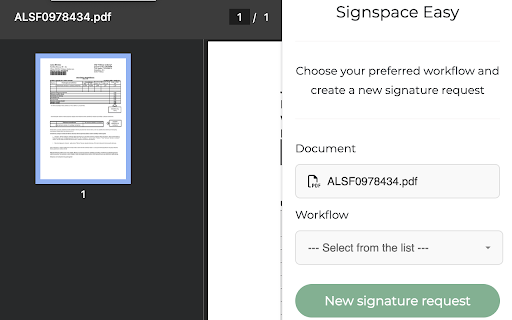 SignSpace Easy :: Add electronic signing to your web-based business applications without the need for technical integration.