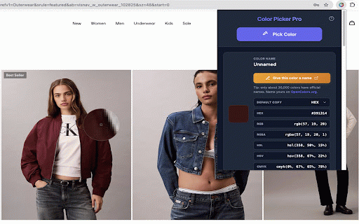 Free Color Picker Pro: EyeDropper & Palette :: The #1 Free Color Picker. Instantly pick colors from any website, save history, and generate beautiful palettes.