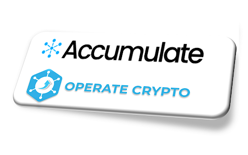 Accumulate Wallet :: A revolutionary Web 3 wallet - it is magical! Visit OperateCrypto.com