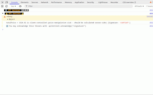 API Sentinel :: Monitor and inspect API calls
