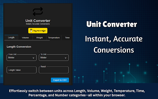 Unit Converter Instant, Accurate Conversions :: Unit Converter across Length, Volume, Weight, Temperature, Time, Percentage, and Number