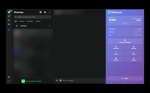 WbizTool Messaging - Self Hosted :: Professional messaging solution for WhatsApp Web with advanced campaign management and useful tools.