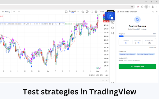 ProfitFinder Extension | TradingView Strategy Optimizer :: The #1 TradingView Strategy Optimizer