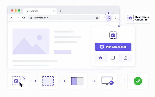 Smart Screen Capture Pro :: Capture visible, full-page, or selected screenshots. Annotate, blur, and export as PDF — all local, no account needed.
