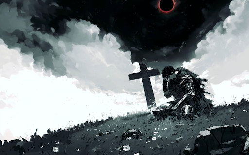 Guts Berserk Eclipse Grave Live Wallpaper :: Transform your new tab with stunning HD live wallpapers inspired by Guts from Berserk Eclipse Grave. Bold, cinematic, and immer...