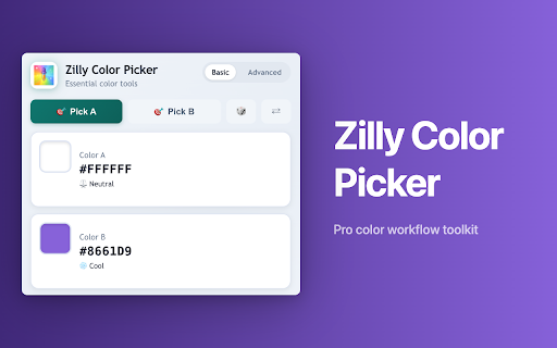 Zilly Color Picker :: Professional color picker for any webpage.