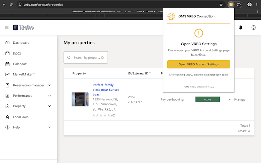iGMS - VRBO Connection :: Connect your Vrbo account with iGMS