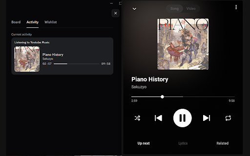 mprisence bridge :: Provides rich web media player metadata from your browser to MPRIS
