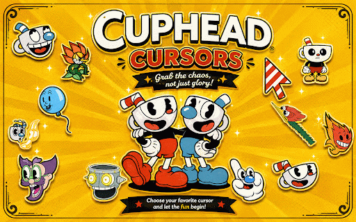 Cuphead Cursor - Mugman Custom Cursor Chrome :: Apply this Cuphead-themed cursor! Perfect for fans of Mugman, Cagney Carnation & the Devil's deal!