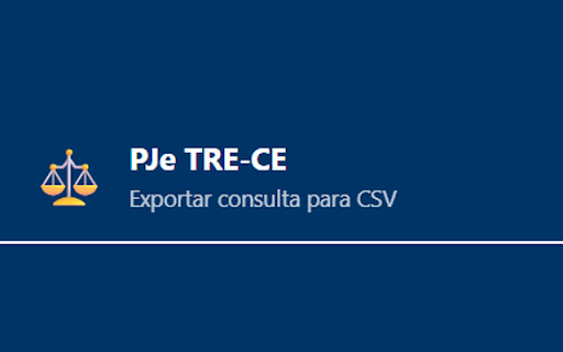 PJe TRE — Exportar CSV :: Exporta resultados de consulta do PJe (qualquer TRE) para CSV e baixa em lote as listas de processos das tarefas