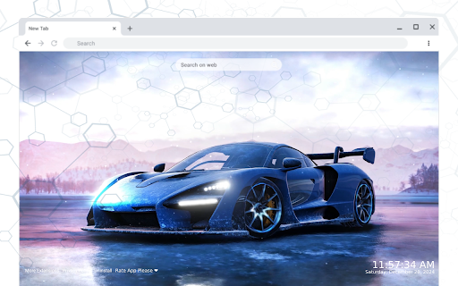 Mclaren Senna Forza Horizon 4 Live Wallpaper :: Bring the legendary McLaren Senna from Forza Horizon 4 to your Chrome browser with this high-speed live wallpaper extension.