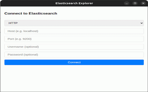 Elasticsearch Explorer :: A simple Elasticsearch index explorer