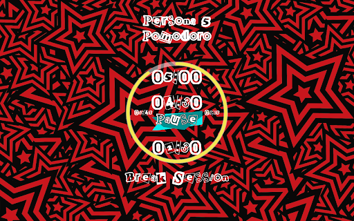 Persona 5 Pomodoro :: A Persona 5 Royal themed Chrome extension Pomodoro timer.