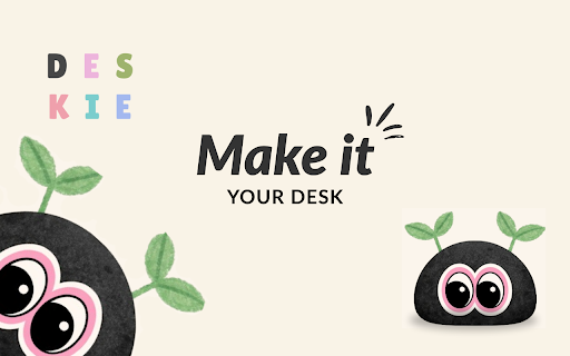 Deskie – Frames & Decor for Your Screen :: Add photo frames and cute decor to your screen. Drag them around, hide them anytime, and switch things up whenever you want.