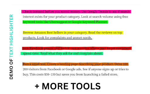 Highlight Extension :: Professional highlighting toolkit with license verification: zoom, highlight, spotlight mode, and text styling