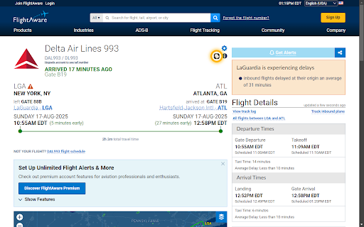 FlightAware → SimBrief Converter :: Adds a button on FlightAware pages to generate SimBrief flight plan links.