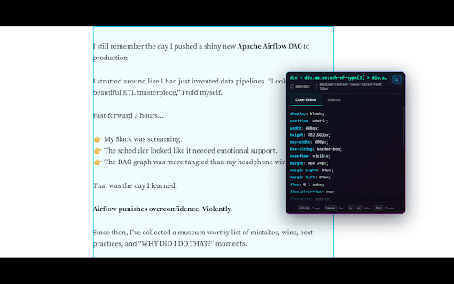 CSS Inspector :: Inspect and copy CSS from any element on any webpage